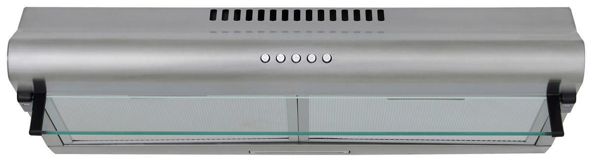 DUNSTABZUGSHAUBE CH1259IXCN  - Edelstahlfarben, Trend, Glas/Metall (60/13/50cm) - Respekta
