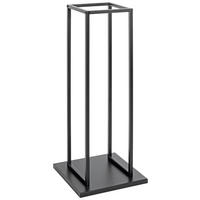 KAMINHOLZREGAL 33/85/33 cm  Metall  - Schwarz, Basics, Metall (33/85/33cm)