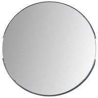 WANDSPIEGEL Nickelfarben  - Nickelfarben, Trend, Glas/Metall (30/30/3,5cm) - Carryhome