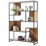 REGAL in 110/160/35 cm Schwarz, Eichefarben - Eichefarben/Schwarz, Design, Holz/Metall (110/160/35cm) - Hom`in REGAL in 110/160/35 cm Schwarz, Eichefarben - Eichefarben/Schwarz, Design, Holz/Metall (110/160/35cm) - Hom`in