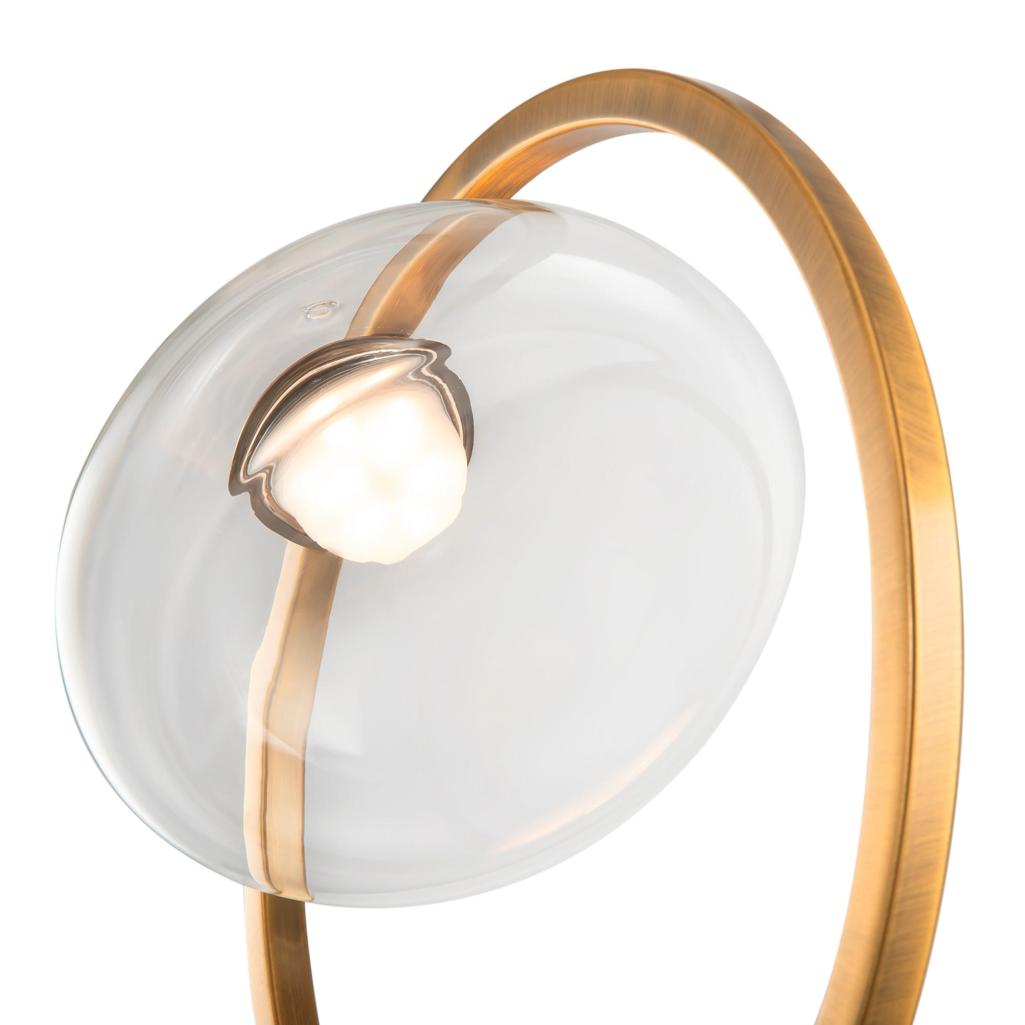 WANDLEUCHTE - Transparent/Messingfarben, Trend, Glas/Metall (35/32/22cm) - MAYTONI