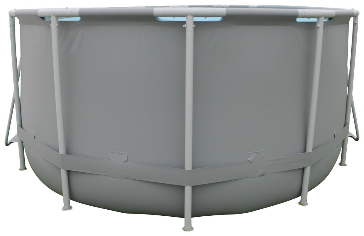 POOL-SET LAMAR 274 549/274/122 cm  - KONVENTIONELL, Kunststoff/Metall (549/274/122cm)