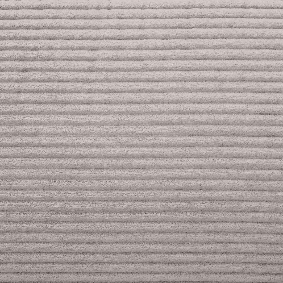 ECKSOFA in Cord Taupe  - Taupe/Schwarz, Design, Kunststoff/Textil (196/303cm) - Livetastic