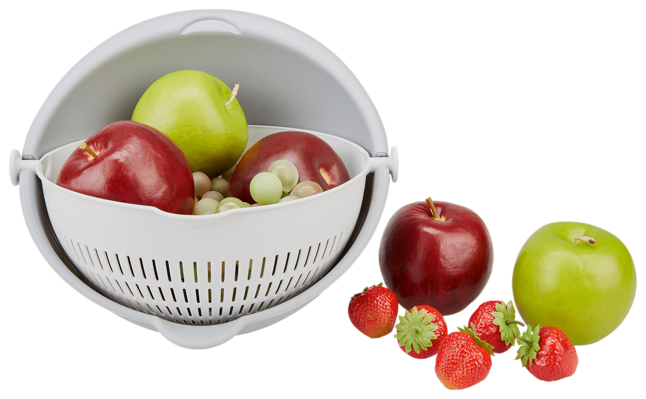 Küchensieb Canay Dxh: 27x12,9 Cm Aus Kunststoff, Wendbar