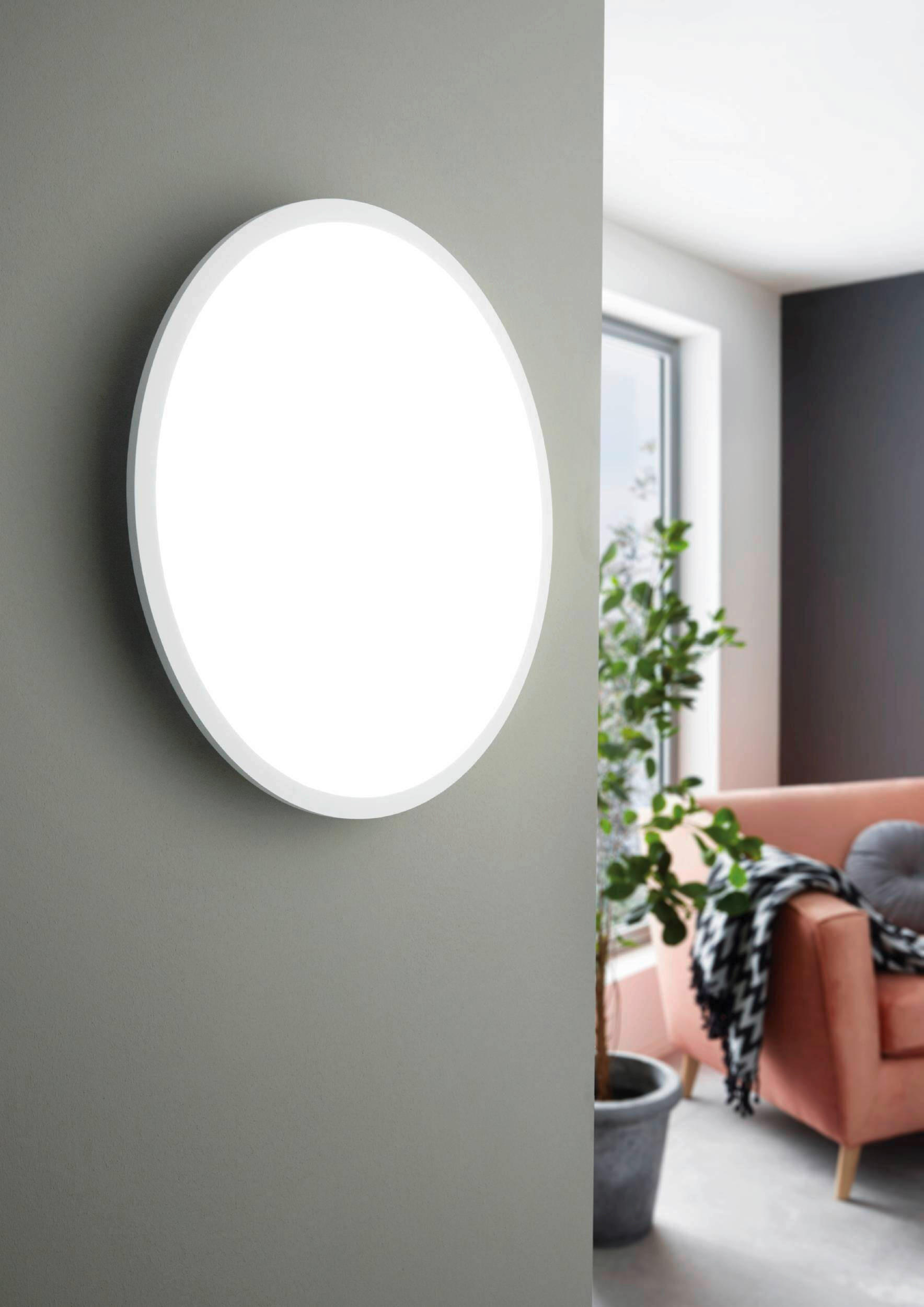 LED-PANEEL - Weiss, Konventionell, Kunststoff/Metall (45/5cm) - Eglo