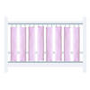 ZAŠTITNA OGRADICA ZA KREVET   - pink/bijela, Basics, tekstil (27/56cm)