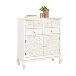 KOMMODE  in 91,5/100/38 cm  - Weiß, LIFESTYLE, Holz/Holzwerkstoff (91,5/100/38cm) - Landscape