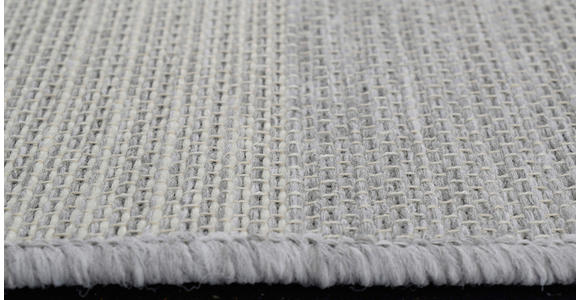 FLACHWEBETEPPICH 140/200 cm Amalfi  - Dunkelgrau/Hellgrau, Trend, Textil (140/200cm) - Novel