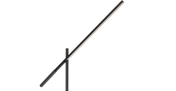 LED-STEHLEUCHTE 27-150/19/162-248 cm - Schwarz, Design, Metall (27-150/19/162-248cm) - Dieter Knoll