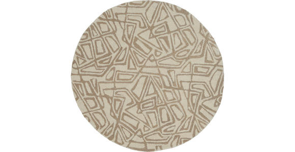 WOLLTEPPICH 120 cm Energy Beige  - Beige, Trend, Textil (120cm) - Novel