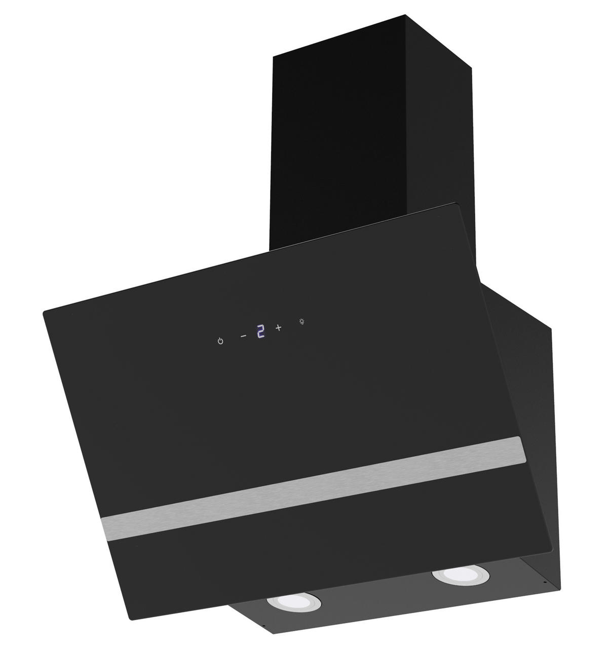 DUNSTABZUGSHAUBE CH24160S-20  - Schwarz, Trend, Glas/Metall (59,5/74,5/38,3cm) - Respekta