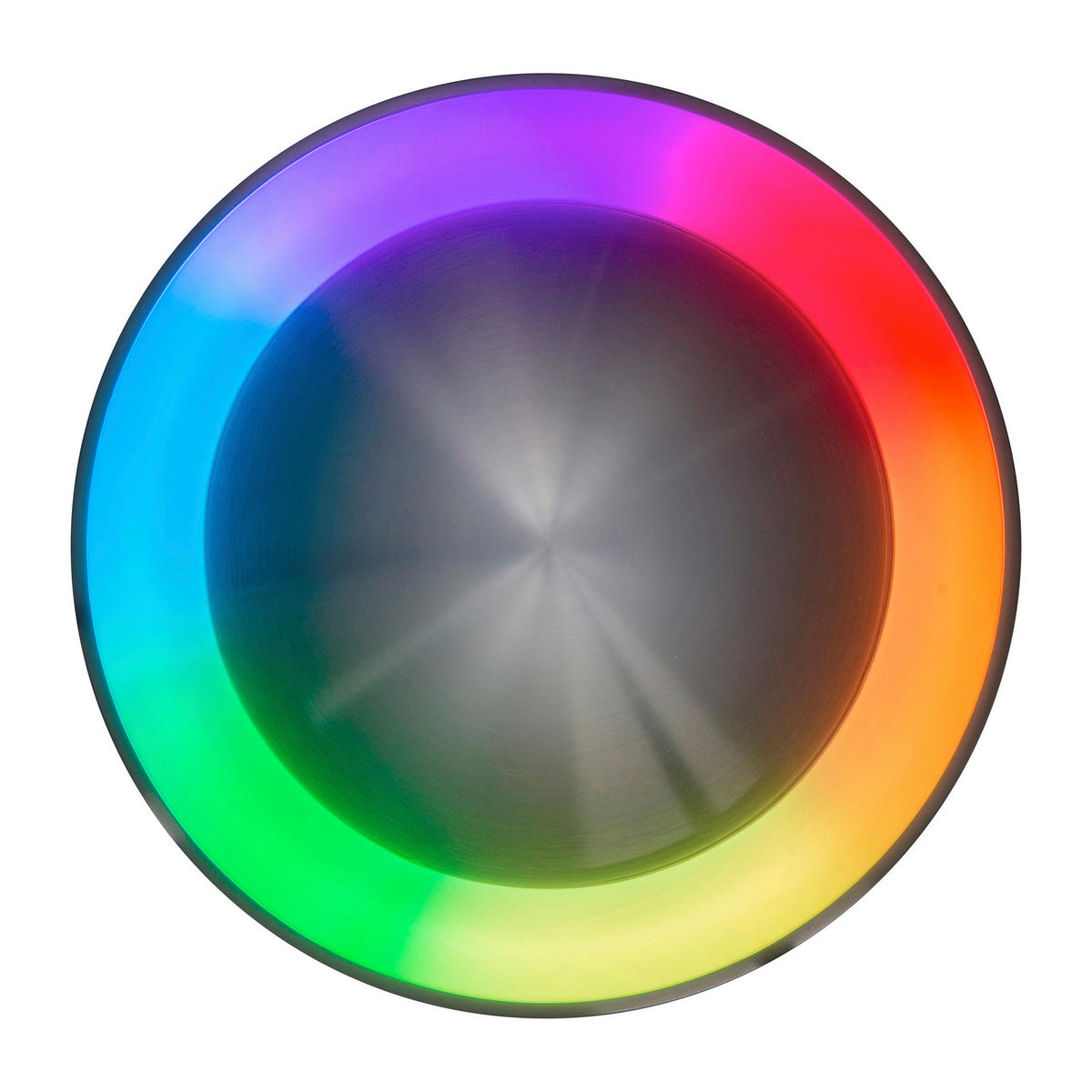 LED-DECKENLEUCHTE Multo 46,5 cm  - Grau, Basics, Kunststoff/Metall (46,5cm) - Näve