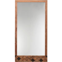 NÁSTĚNNÉ ZRCADLO 76/150/3 cm  - barvy akácie, Trend, dřevo/kompozitní dřevo (76/150/3cm) - Ambia Home