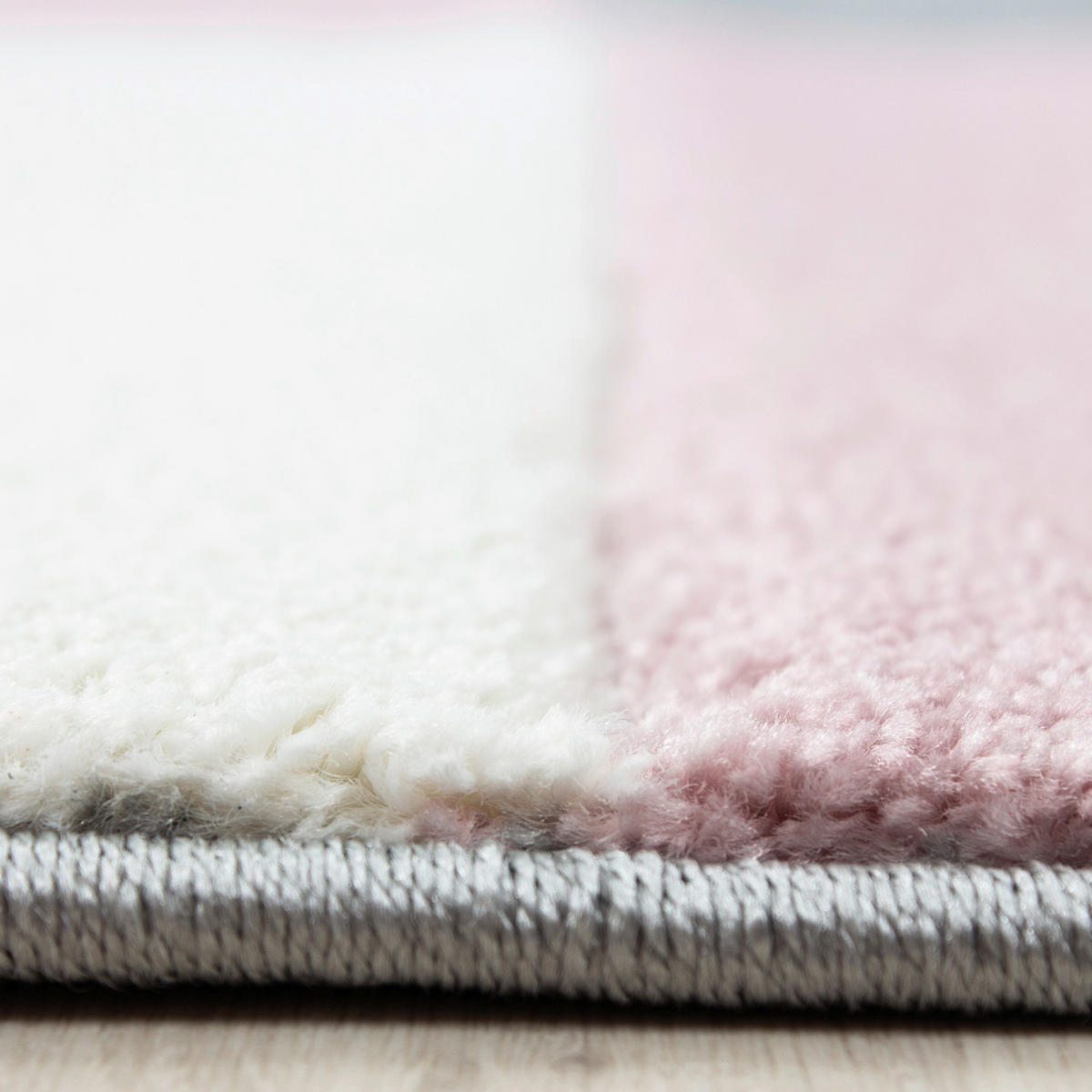 WEBTEPPICH 120/170 cm Hawaii 1310 Pink  - Pink, KONVENTIONELL, Textil (120/170cm) - Novel