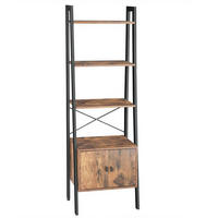 REGAL  56/172/34 cm Braun, Schwarz  - Schwarz/Braun, LIFESTYLE, Holzwerkstoff/Metall (56/172/34cm) - Boxxx