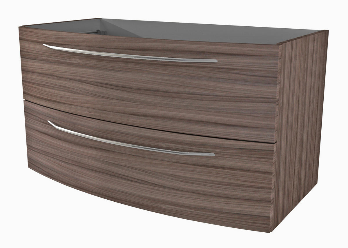 MASCA CHIUVETA BAIE 100/55/54 cm  - argintiu/culoare crom, Basics, metal/material pe bază de lemn (100/55/54cm) - Welnova