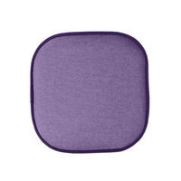 PODUŠKA NA SEDENIE, 38/38 cm - hnedofialová, Konventionell, textil (38/38cm) - Novel