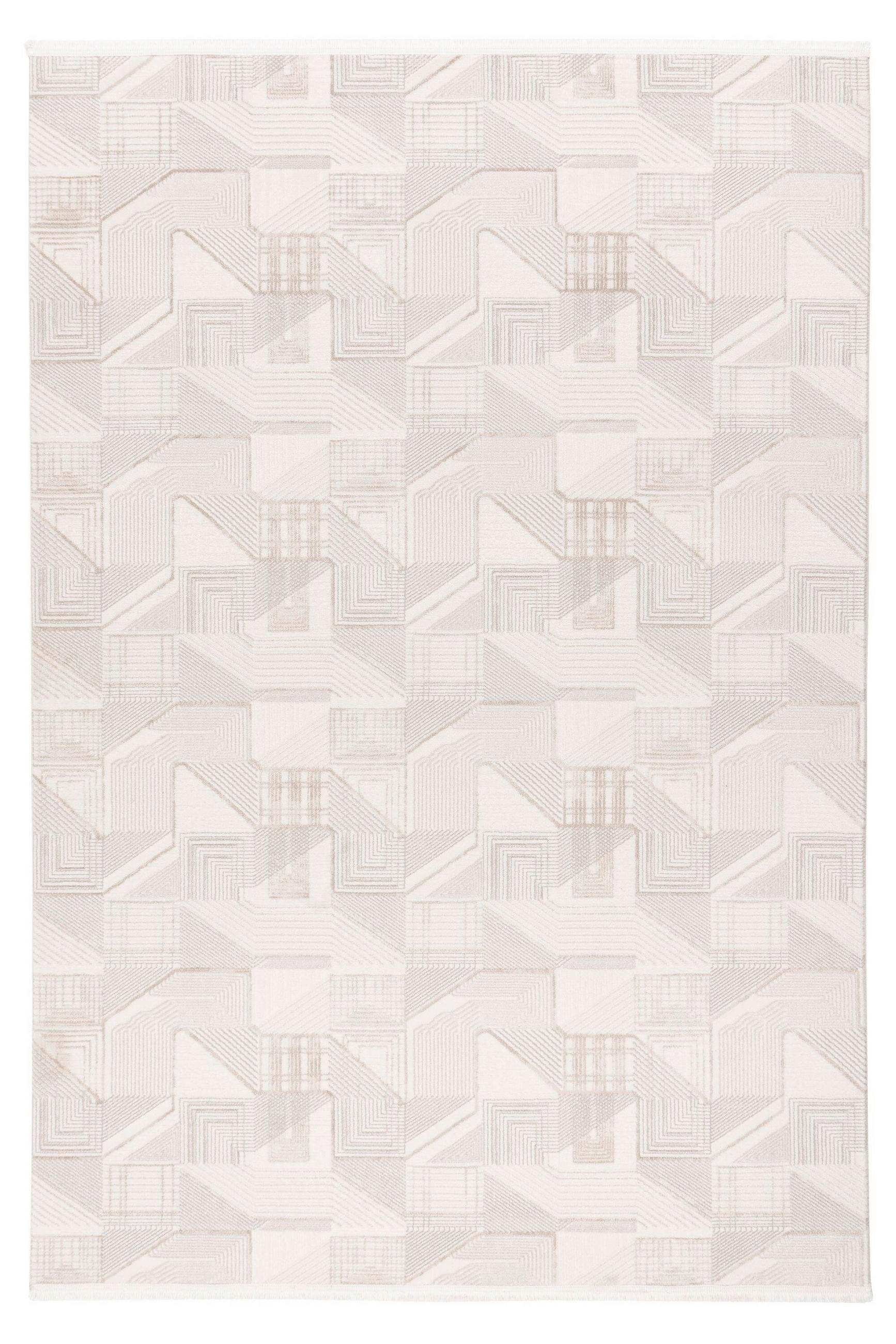FLACHWEBETEPPICH 160/230 cm Jardin Beige  - Beige, Design, Textil (160/230cm) - Pierre Cardin