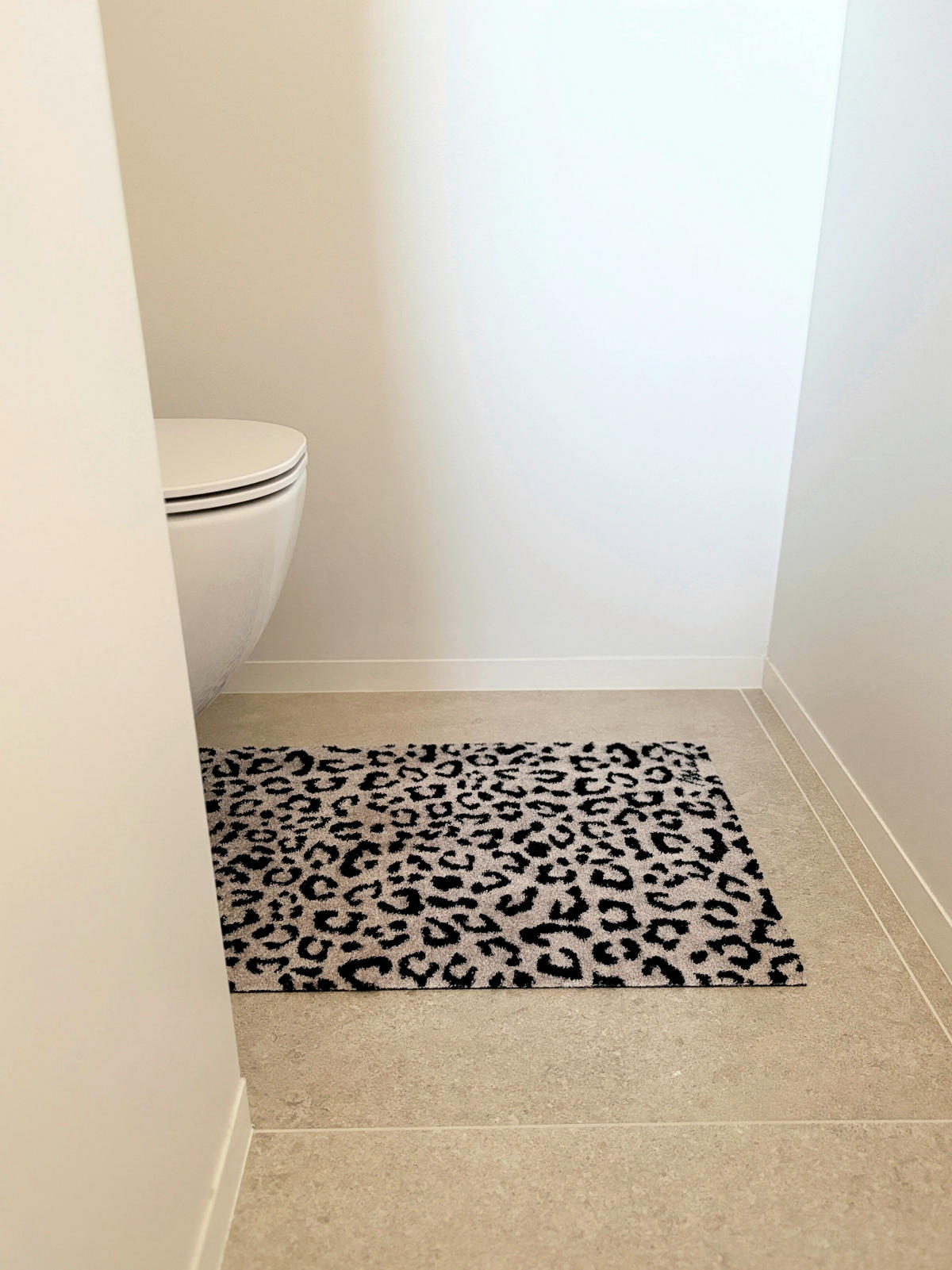 FUßMATTE  50/75 cm  Schwarz, Beige  - Beige/Schwarz, Trend, Kunststoff (50/75cm) - madaboutmats