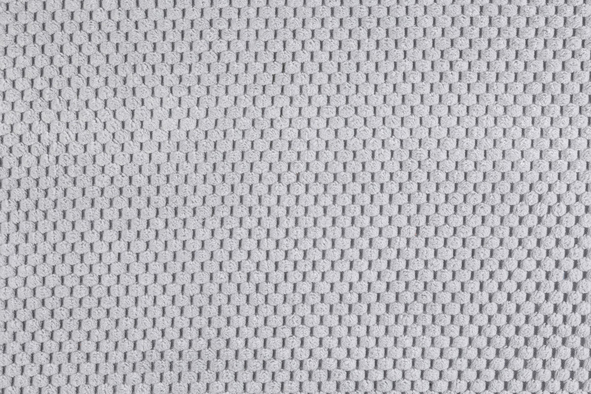 SCHLAFSOFA  mit Liegefunktion, Schlafen auf Sitzhöhe, Rücken echt Chenille Hellgrau  - Hellgrau/Schwarz, KONVENTIONELL, Kunststoff/Textil (222/90/100cm) - Carryhome