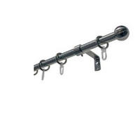 KARNIŠA boje oplemenjenog čelika metal - boje oplemenjenog čelika, Basics, metal (120cm) - Gardinia