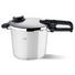 SCHNELLKOCHTOPF Edelstahl 6 L - Silberfarben, Basics, Metall (6,0l) - FISSLER