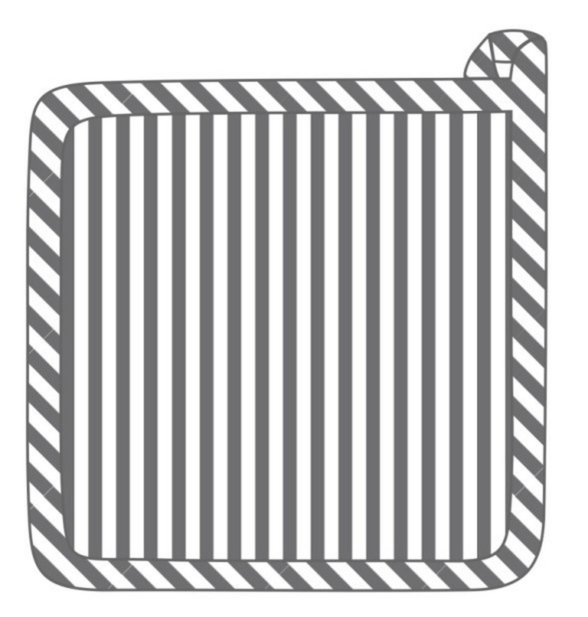 KUHINJSKA PRIJEMALKA - siva, tekstil (20/20cm) - Esposa