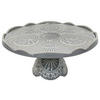 TORTENPLATTE - Hellgrau, Basics, Keramik (30/14cm) - Costa Nova