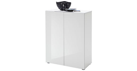 SCHUHSCHRANK 80/101/39 cm - Edelstahlfarben/Schwarz, Design, Holzwerkstoff/Kunststoff (80/101/39cm) - Carryhome
