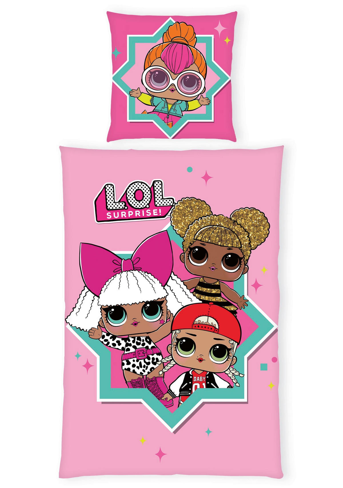 DETSKÁ BIELIZEŇ LOL, renforcé, viacfarebná, 135/200 cm - viacfarebná, Basics, textil (135/200cm) - Herding