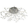 LED-DECKENLEUCHTE 77 cm  - Chromfarben, Design, Kunststoff/Metall (77cm) - Hell