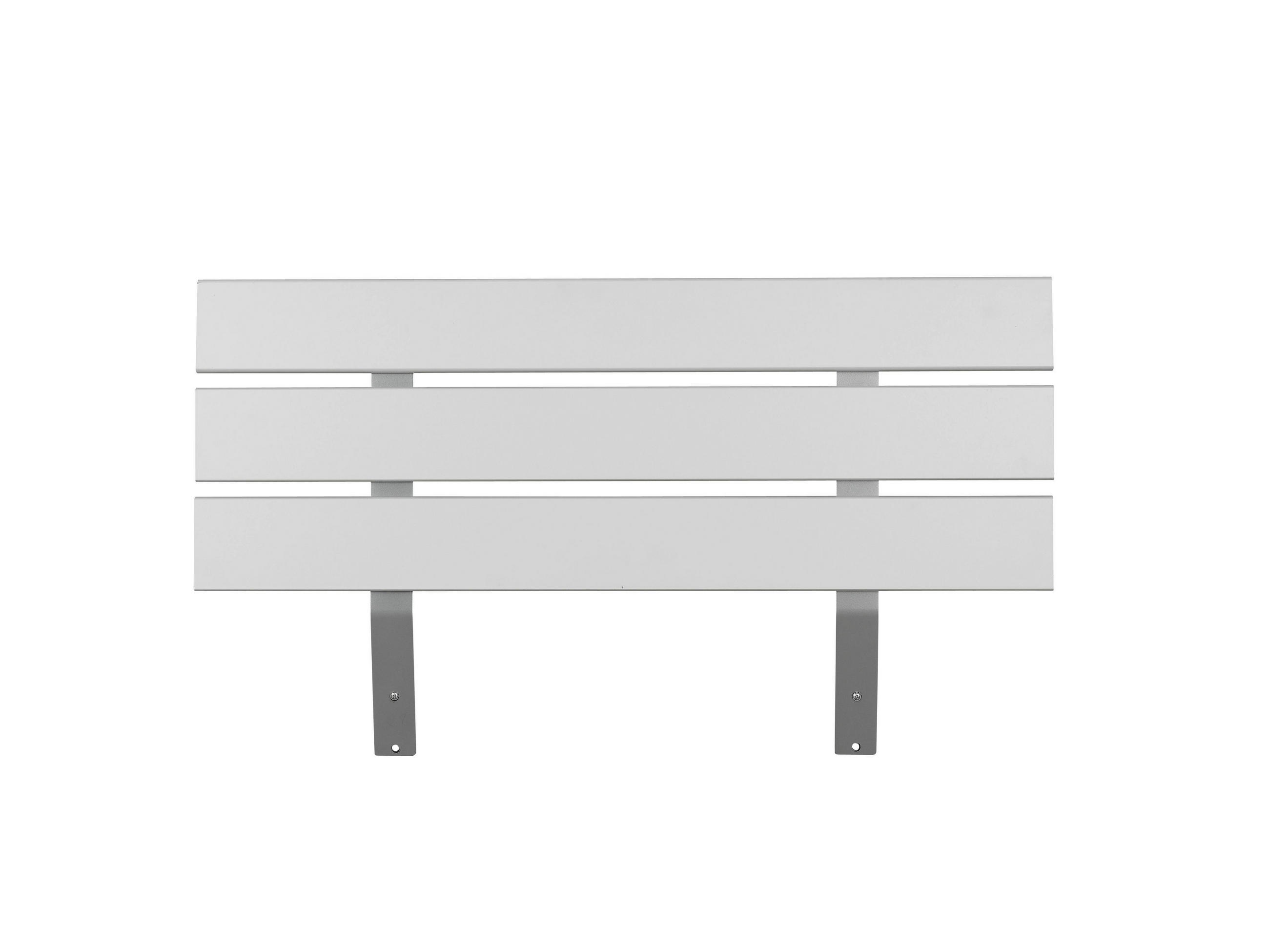 KOPFTEIL 97/33/11 cm  - Weiß, Design, Holzwerkstoff (97/33/11cm) - Carryhome