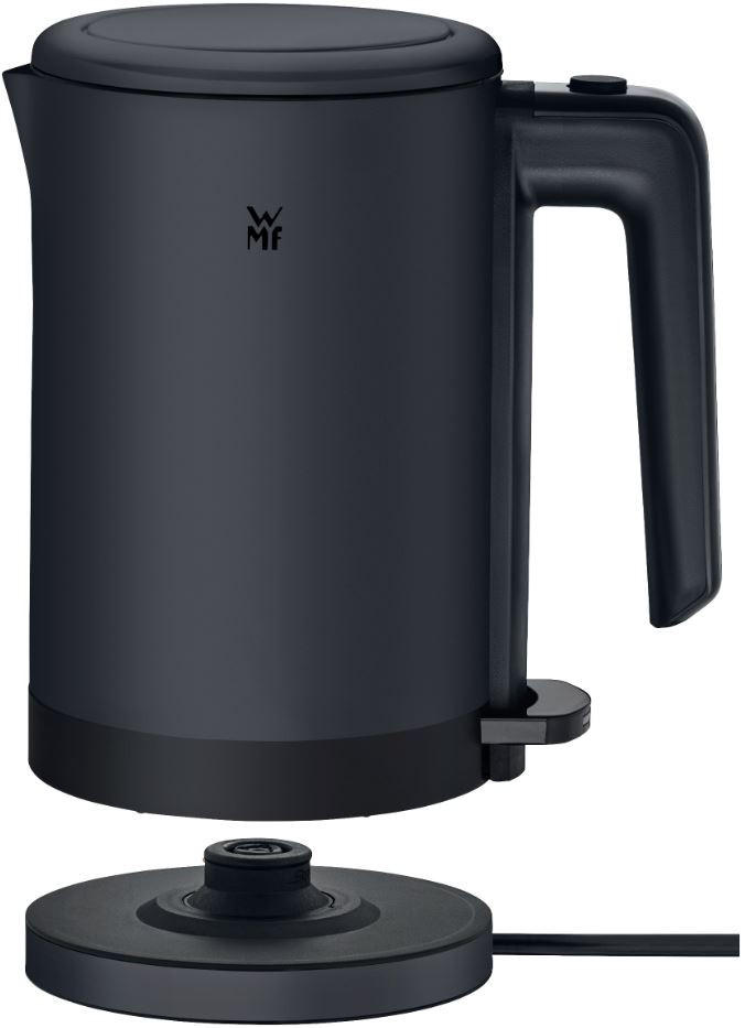 WASSERKOCHER Deep Black 0,8 L  - Schwarz, Basics, Metall (17,5/24/23cm) - WMF