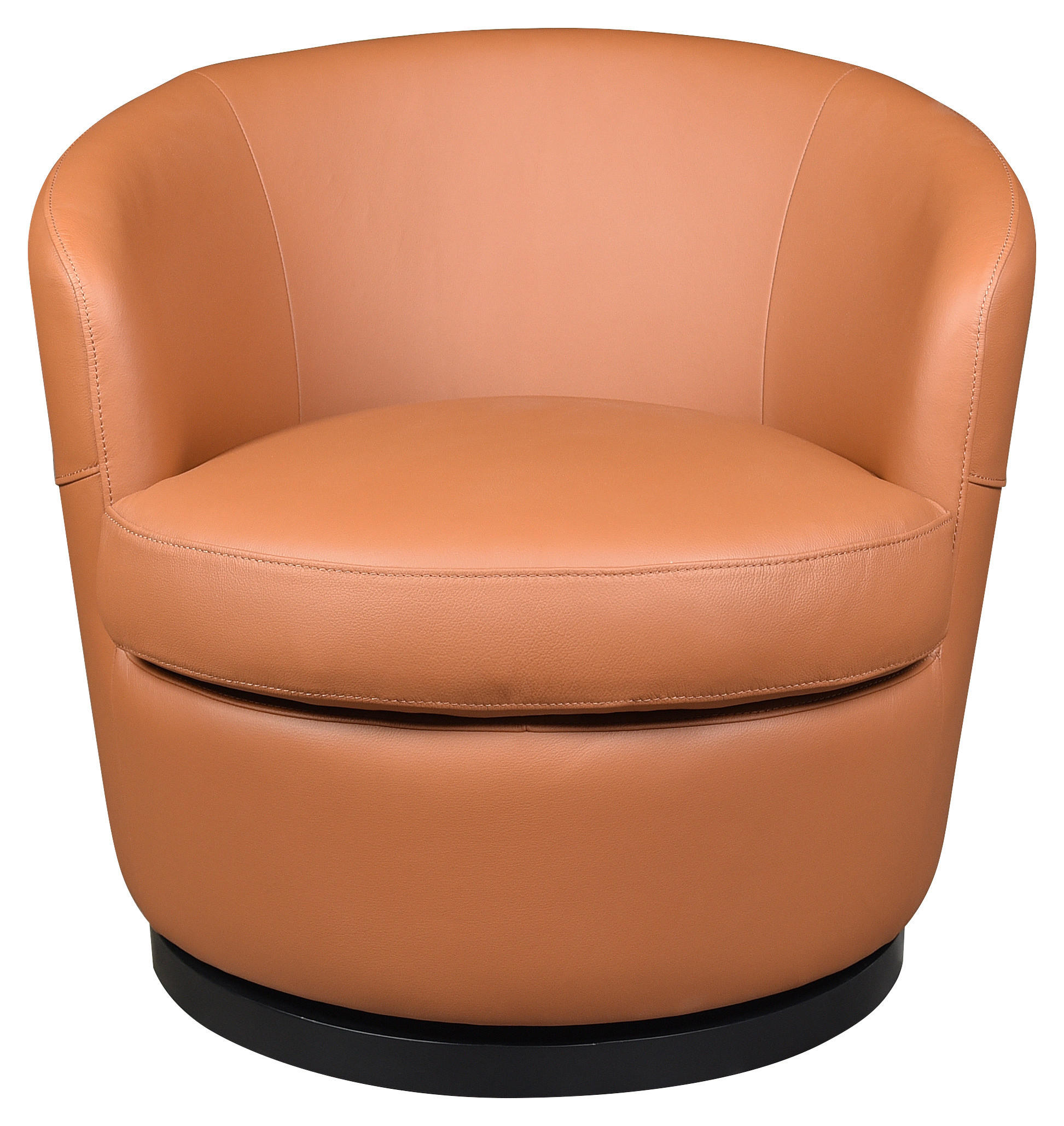 DESIGN-FOTEL - méz, Design, bőr (76/74/75cm) - Xora