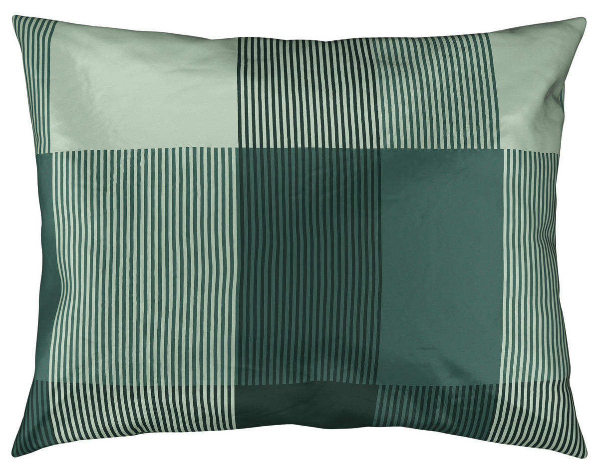POVLEČENÍ, satén, zelená, 140/200 cm - zelená, Konvenční, textil (140/200cm) - Esposa