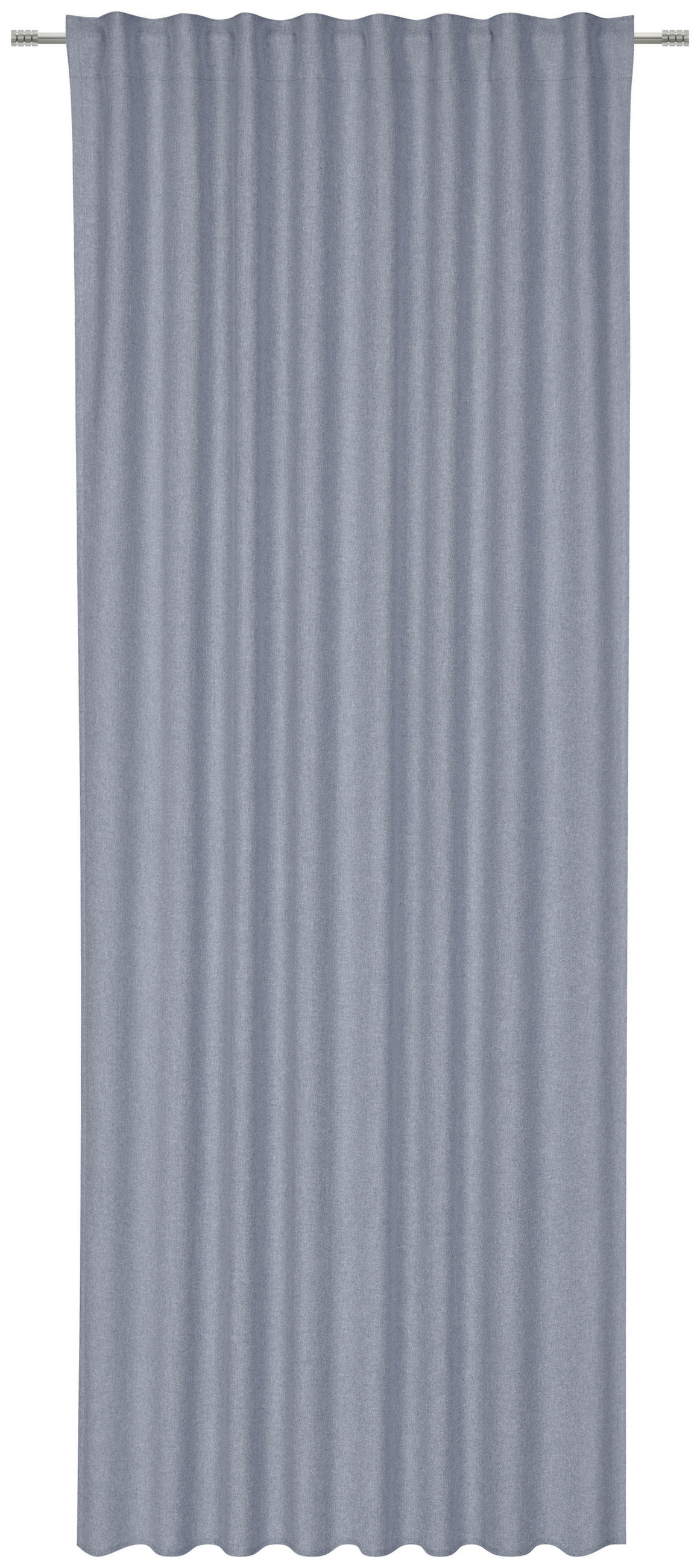 VERDUNKELUNGSVORHANG - Pastellblau, Basics, Textil (135/245cm) - Esposa