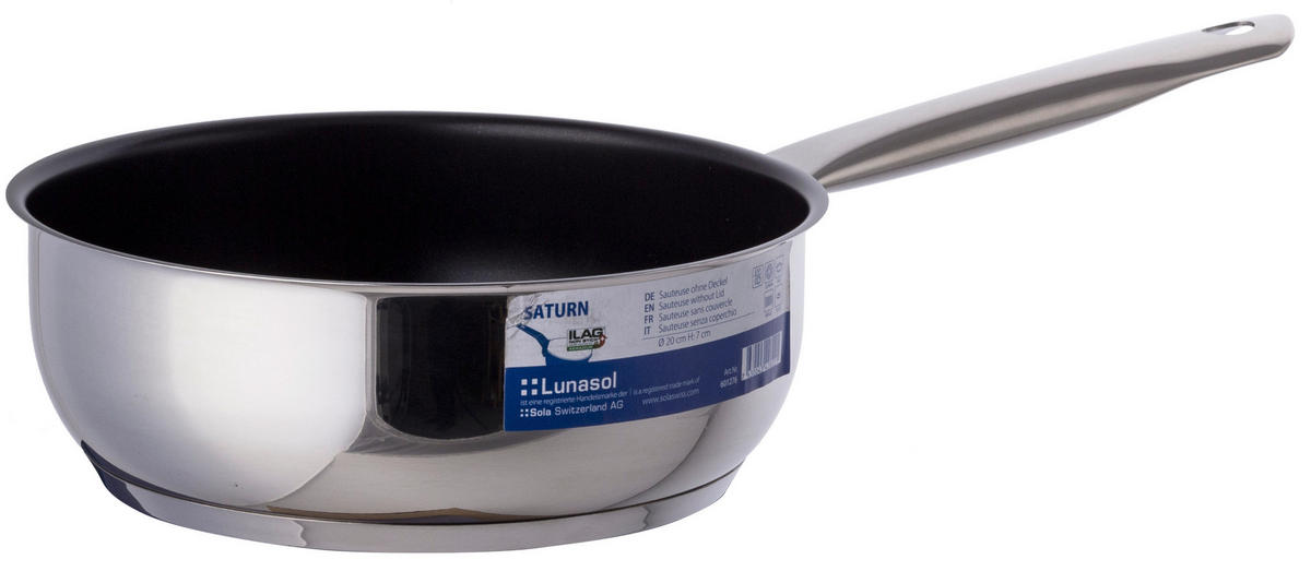 BRATPFANNE 20 cm  - Basics, Metall (20cm) - Sola