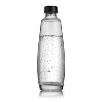 Twinpack der DUO-Glasflasche  - Schwarz, Basics, Glas (19,5/10/28,5cm) - SodaStream