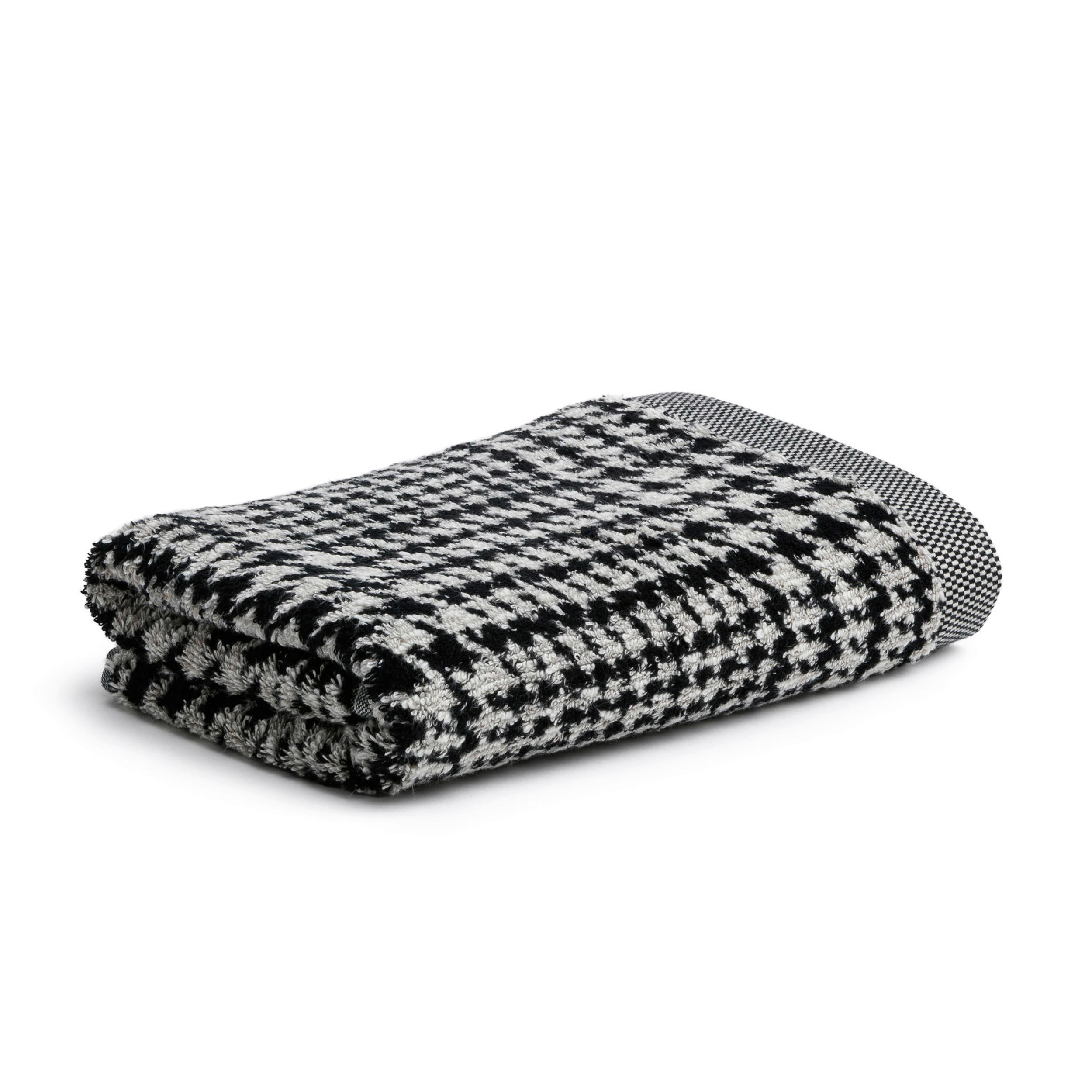 HANDTUCH 50/100 cm BROOKLYN Schwarz  - Schwarz, Basics, Textil (50/100cm) - Moeve