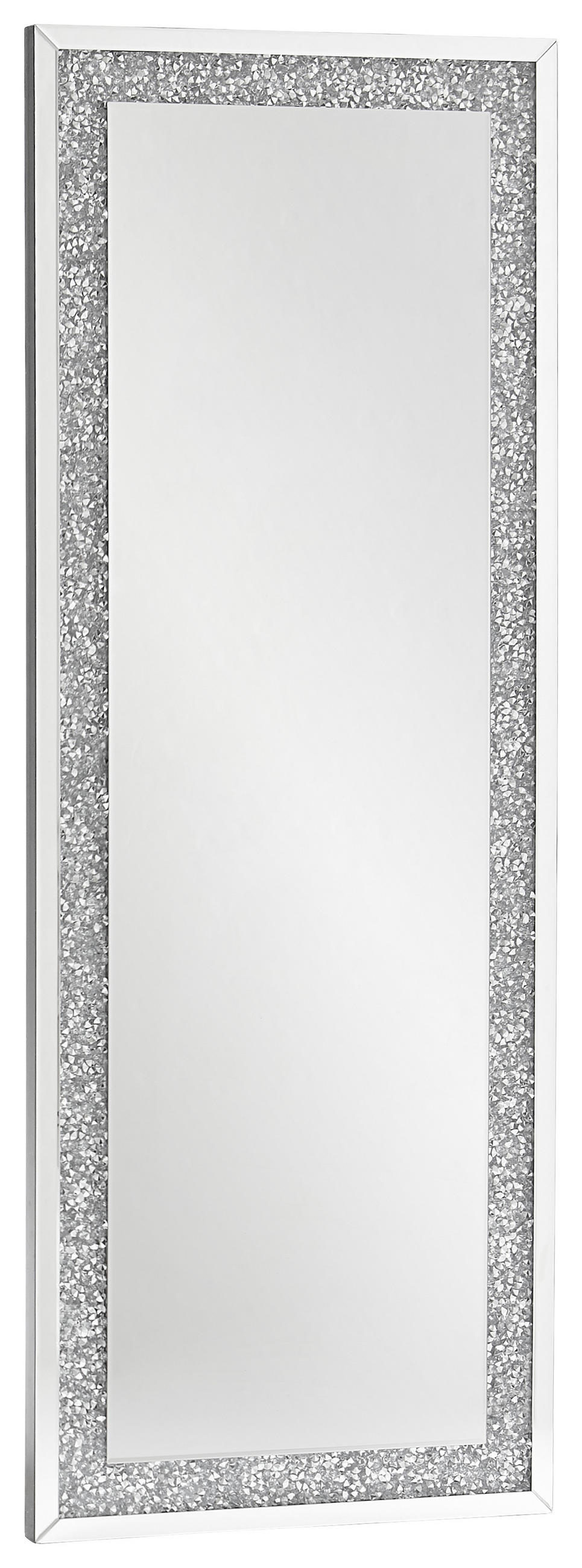 NÁSTENNÉ ZRKADLO 60/160/4 cm  - strieborná, Lifestyle, kompozitné drevo/sklo (60/160/4cm) - Xora