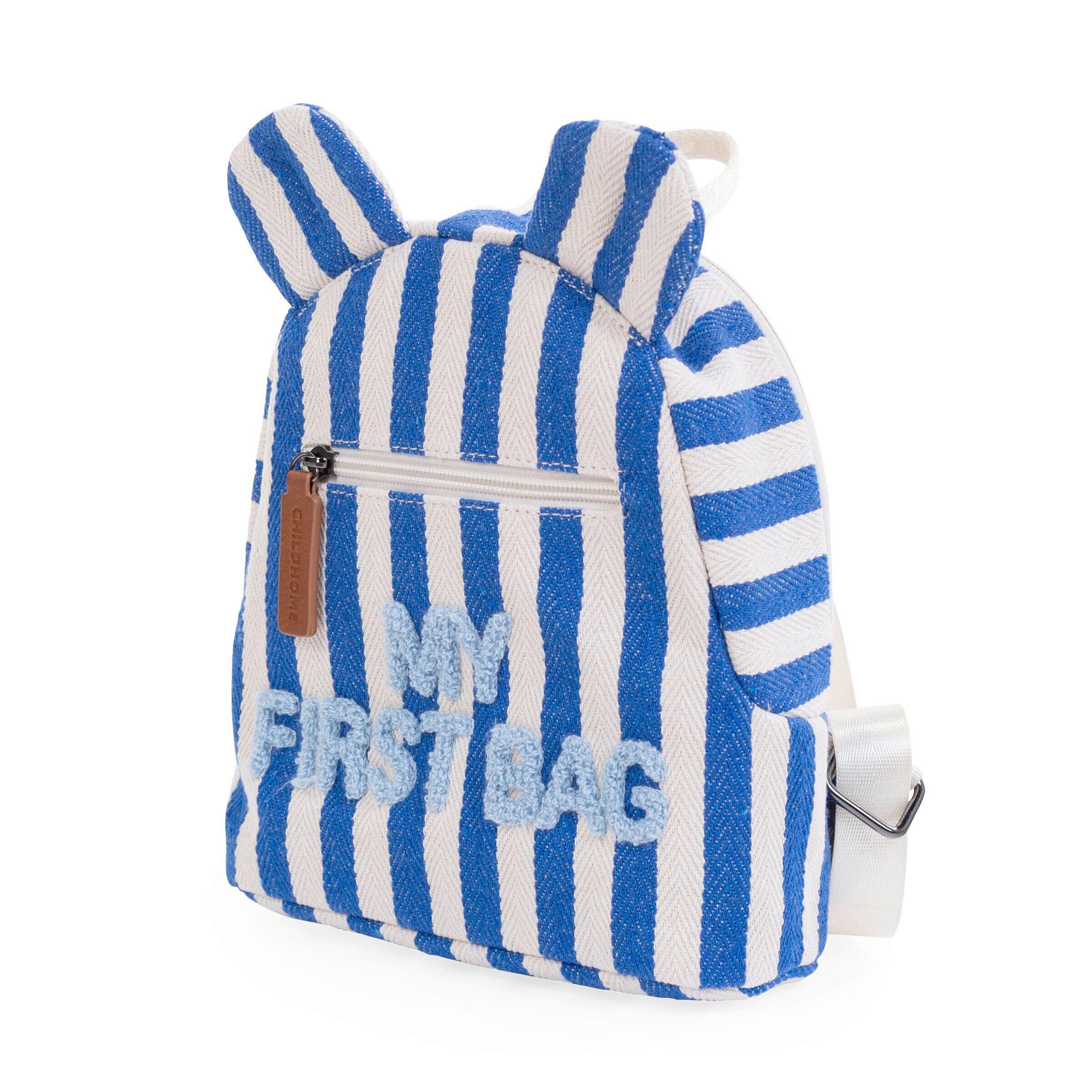 KINDERRUCKSACK  - Weiß/Hellblau, KONVENTIONELL, Textil (20/8/24cm) - Childhome