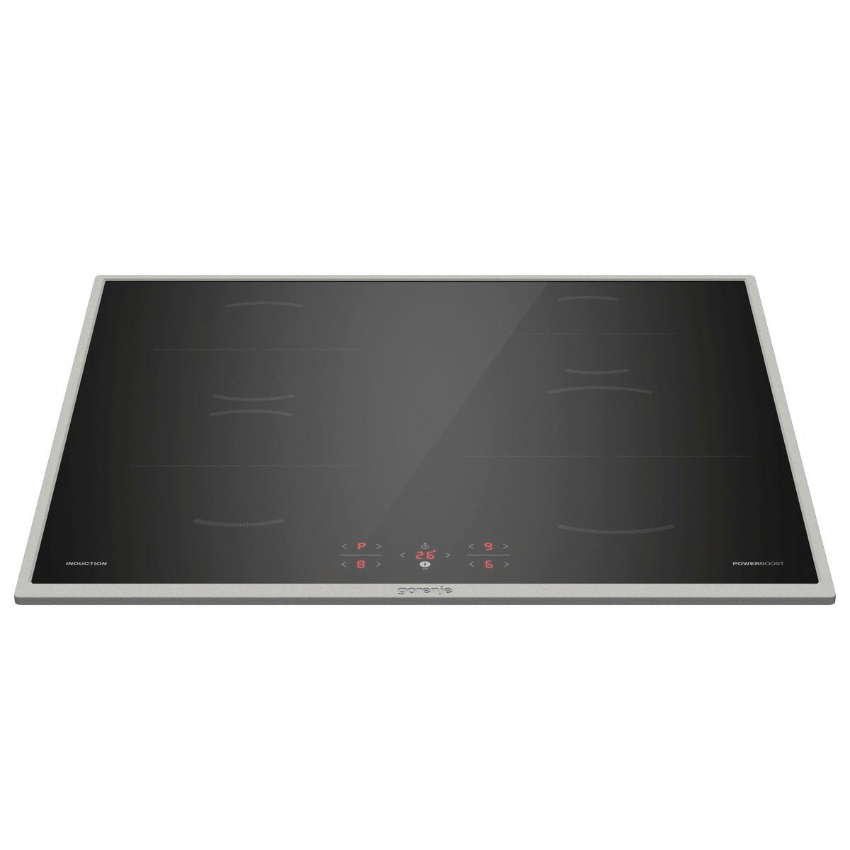 BACKOFENSET BLACK PEPPER SIB  - Schwarz, Basics, Glas/Metall (59,5/59,5/56,4cm) - Gorenje