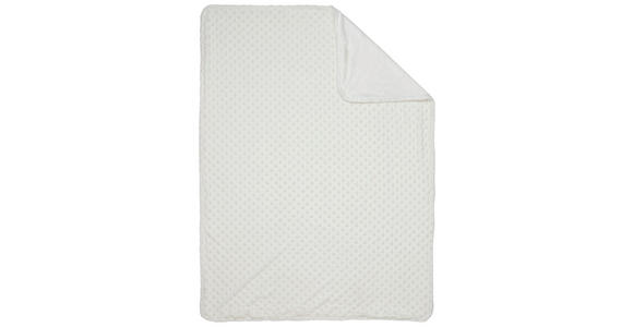 SCHMUSEDECKE Pom Pom  75/100 cm  - Weiß, Basics, Textil (75/100cm) - My Baby Lou
