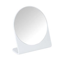 SCHMINKSPIEGEL 18/19/7 cm  - Weiß, Basics, Glas/Kunststoff (18/19/7cm) - Wenko