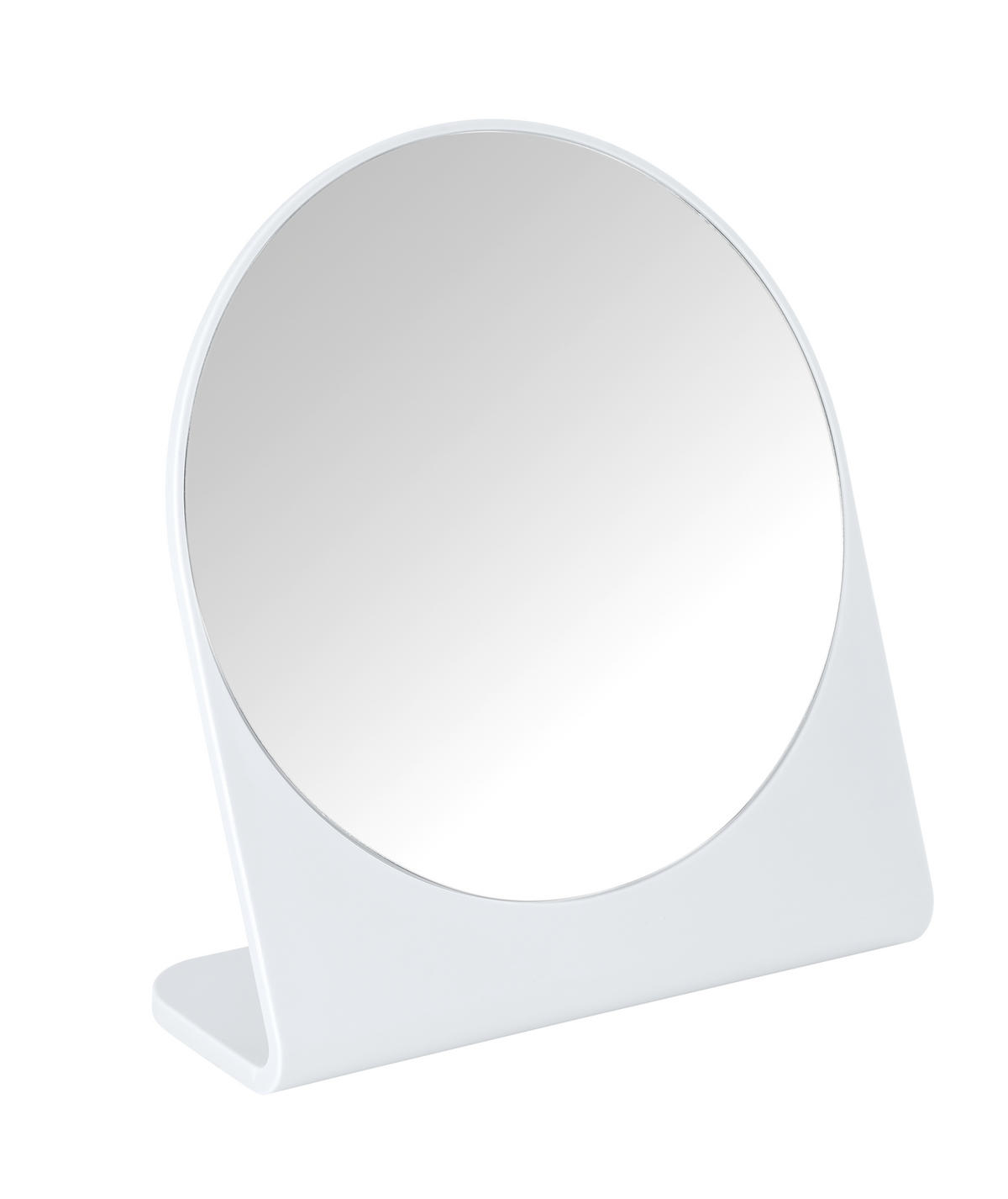 SCHMINKSPIEGEL 18/19/7 cm  - Weiß, Basics, Glas/Kunststoff (18/19/7cm) - Wenko
