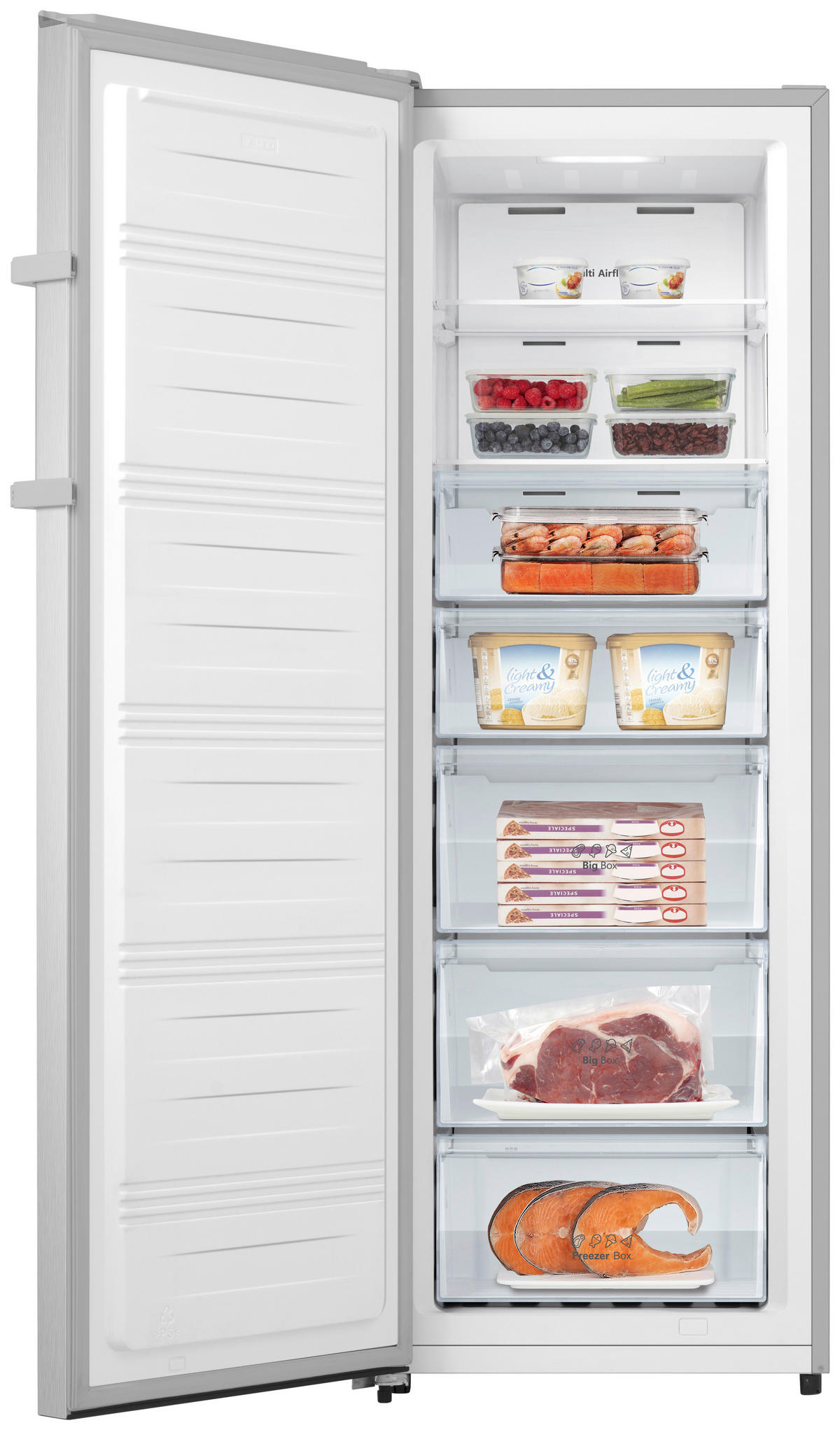 GEFRIERSCHRANK FF3N229NEIC  - Weiß, Trend (59,5/172/60cm) - Hisense