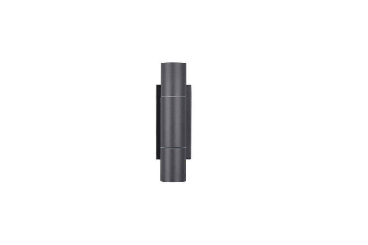 AUSSENWANDLEUCHTE Yamuna 7,5/23 cm  - Anthrazit, Design, Metall (7,5/23cm) - Trio Leuchten