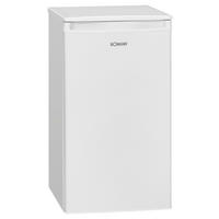 KÜHLSCHRANK 46/88/52 cm KS 7349 weiß 45cm E 91L  - Weiß, Basics, Glas (46/88/52cm) - Bomann