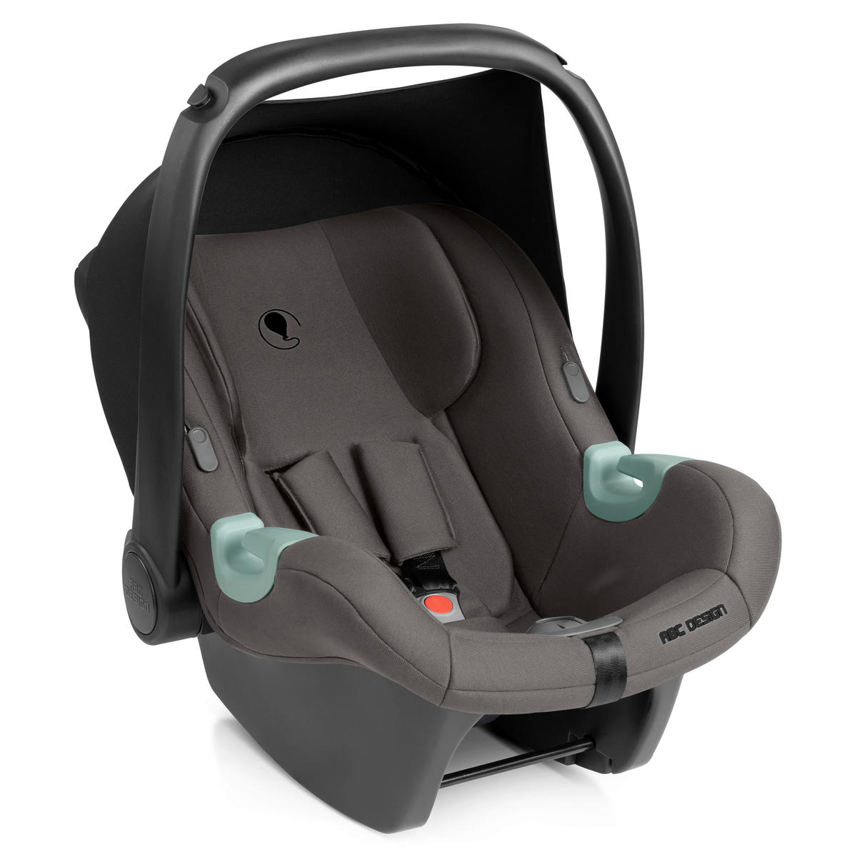 KINDERWAGENSET  Sierra All in One  Nut  - Anthrazit/Graubraun, Basics, Metall (58,5cm) - ABC Design