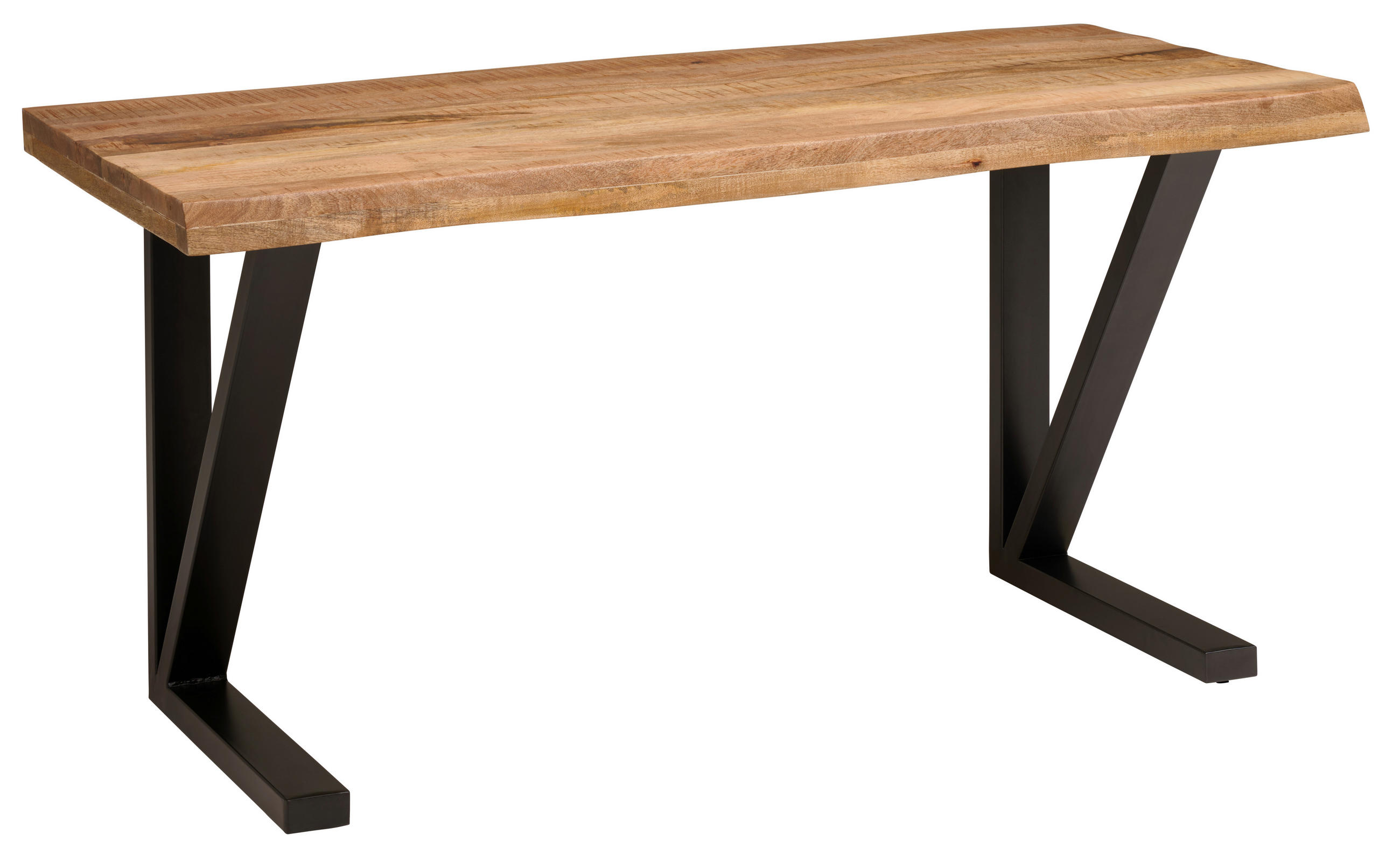 Livetastic PSACÍ STŮL, přírodní barvy, černá, 160/76/80 cm